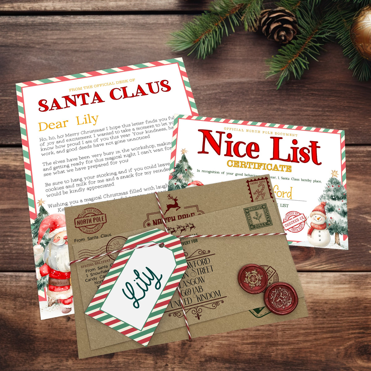 Jolly Santa Bundle (Personalised)