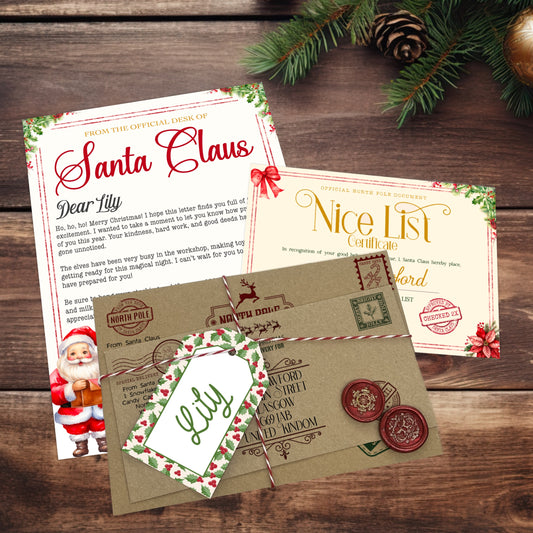 Traditional Santa Bundle (Personalised)