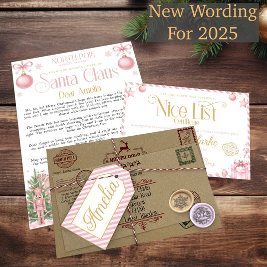 Pink Santa Bundle (Personalised)