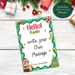 Elf Hello Goodbye Note Bundle (Personalised)